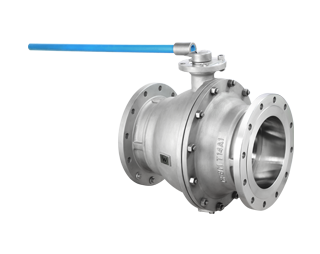 2-PC Trunnion Mounted Metal Seated Flanged Ball Valve