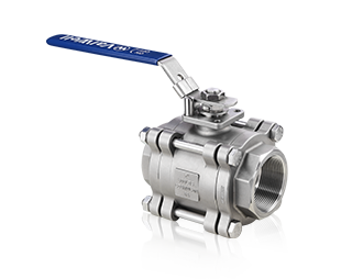 3-PC Metal Seated Ball Valve