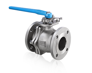 2-PC Metal Seated Flanged Ball Valve