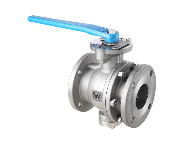 2-PC Trunnion Mounted Flanged Ball Valve