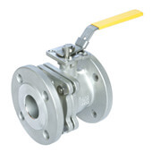 2PC Flange Ball Valve